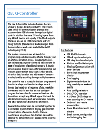 Thumbnail of document Data Sheet - Q-CONTROLLER Series Universal 256 Sensor Digital-Analog Controllers